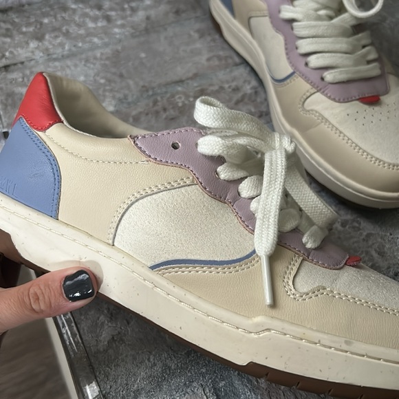 NWOT Madewell Court Sneakers in Leather and Nubeck - Picture 9 of 10